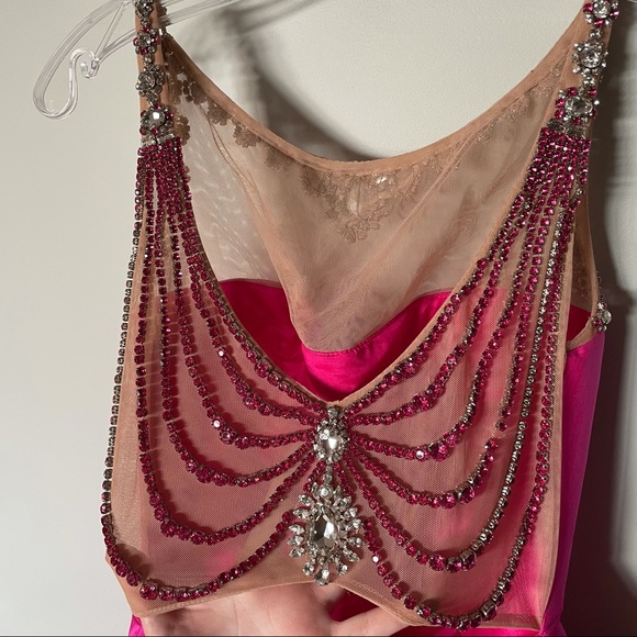 Pink Cocktail Sherri Hill 50066 Dress size 4 - Picture 9 of 9